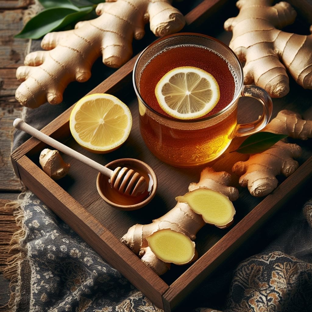 Immune-boosting effect of ginger 